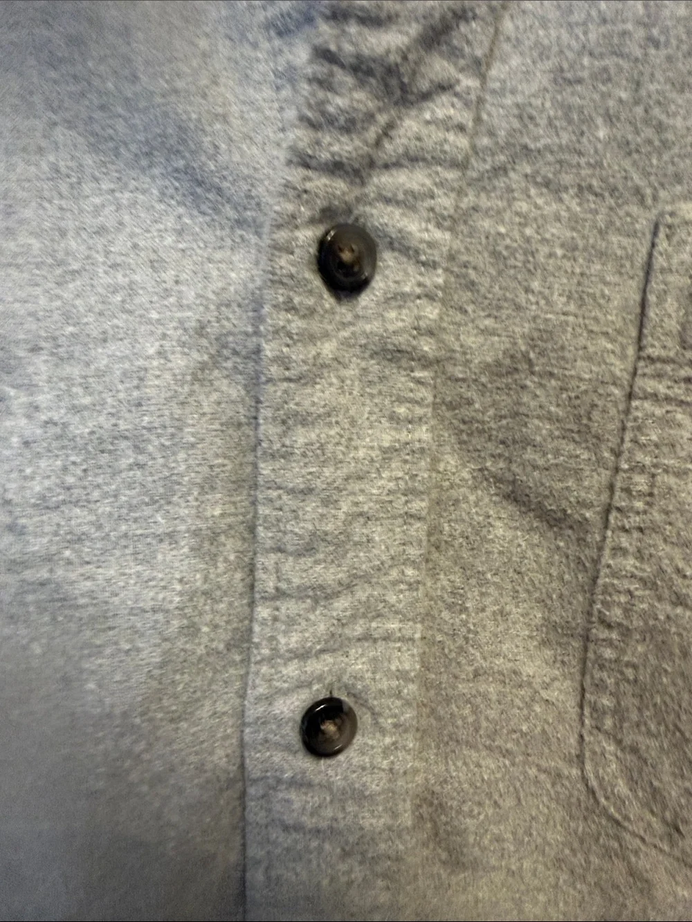 J. Crew Men’s Casual Long-Sleeve Button-Down Shirt — Light Gray